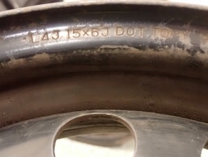 MAZDA 5 05-10 FELGI STALOWE FELGA 15\'\' MAZDA 3 MAZDA3 7/13 MINIATURA