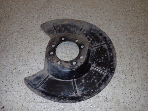 MAZDA 3 BL 09- TARCZA KOTWICZNA TYLNA PRAWA