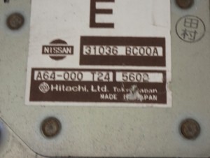 NISSAN MICRA K12 STEROWNIK SKRZYNI BIEGÓW AUTOMAT 4/5 MINIATURA