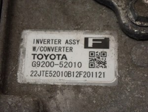 TOYOTA YARIS III 11- HYBRYDA INWERTER KONWERTER 3/8 MINIATURA