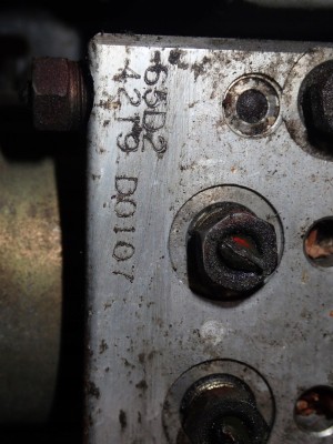 SUZUKI GRAND VITARA 98- POMPA ABS-u RÓŻNE NUMERY 4/4 MINIATURA