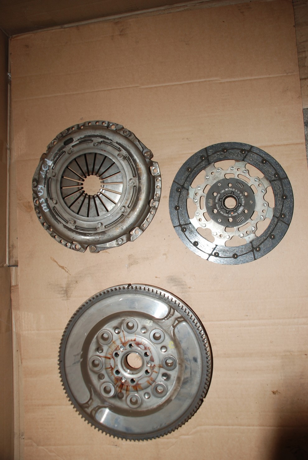 MAZDA 3 BL 09-13 1.6 SPRZĘGŁO TARCZA DOCISK DWUMAS 4/6