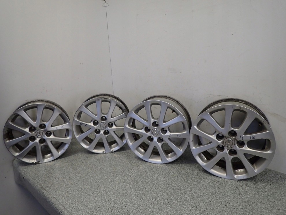 MAZDA 5 05-10 FELGI ALUMINIOWE ALUFELGI MAZDA 3 16X6,5J 5X114,3 1/16