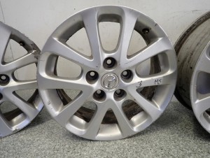 MAZDA 5 05-10 FELGI ALUMINIOWE ALUFELGI MAZDA 3 16X6,5J 5X114,3 4/16 MINIATURA