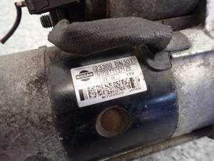 NISSAN PRIMERA P12 ALMERA N16 TINO 2.2DCI 02-07 ROZRUSZNIK SILNIKA 7/7 MINIATURA