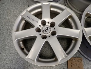 HYUNDAI SONATA 05-09 FELGI ALUMINIOWE KOMPLET ALUFELGI 17\