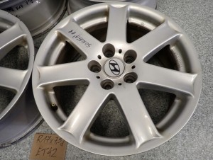 HYUNDAI SONATA 05-09 FELGI ALUMINIOWE KOMPLET ALUFELGI 17\