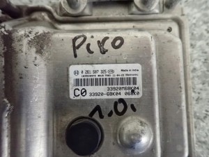 NISSAN PIXO 09- 1.0 i ZESTAW STARTOWY STACYJKA KOMPUTER IMMO 2/7 MINIATURA