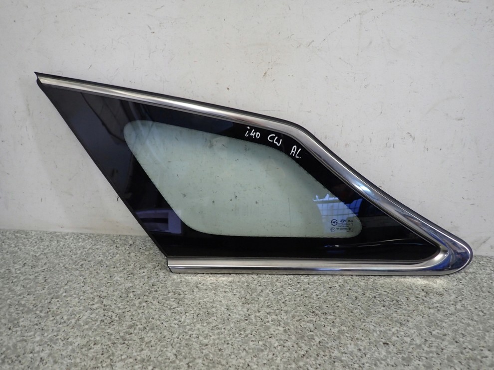 HYUNDAI i40 KOMBI 11-18 SZYBA TYLNA LEWA KAROSERYJNA 1/4