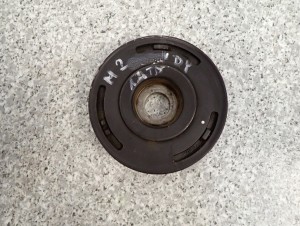 MAZDA 2 II DY 1.4D CITD 02- KOŁO PASOWE WAŁU