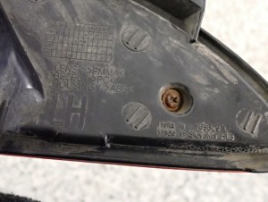 KIA CEED I HB 07-09 LAMPA TYLNA LEWA W ZDERZAK ODBLASK 5/5 MINIATURA