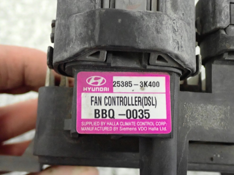 HYUNDAI SONATA 05-09 MODUŁ STEROWNIK WENTYLATORA 25385-3K400 3/3