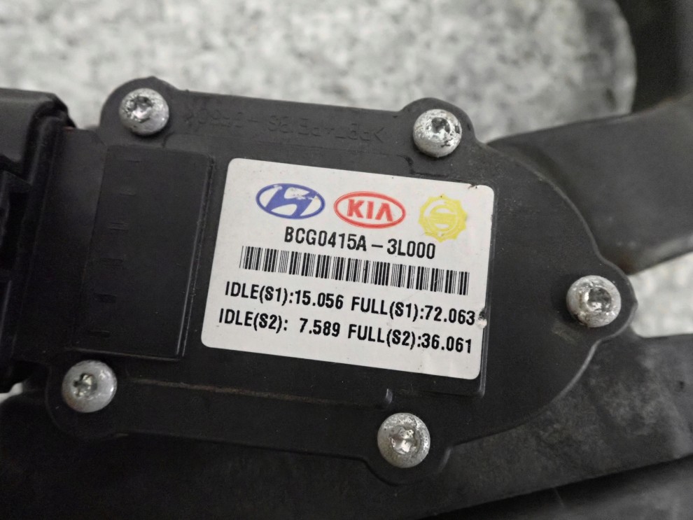 HYUNDAI SONATA V 2.0 CRDI 05-09 PEDAŁ POTENCJOMETR GAZU 2/6