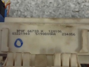MAZDA3 MAZDA 3 BK 1.6D PUSZKA ELEKTRYCZNA MODUŁ KOMFORTU 6/6 MINIATURA