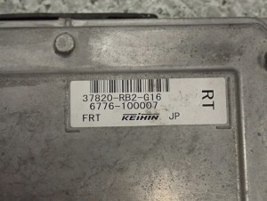 HONDA JAZZ III 1.2 08-14 KOMPUTER STACYJKA ZESTAW STARTOWY 3/5 MINIATURA