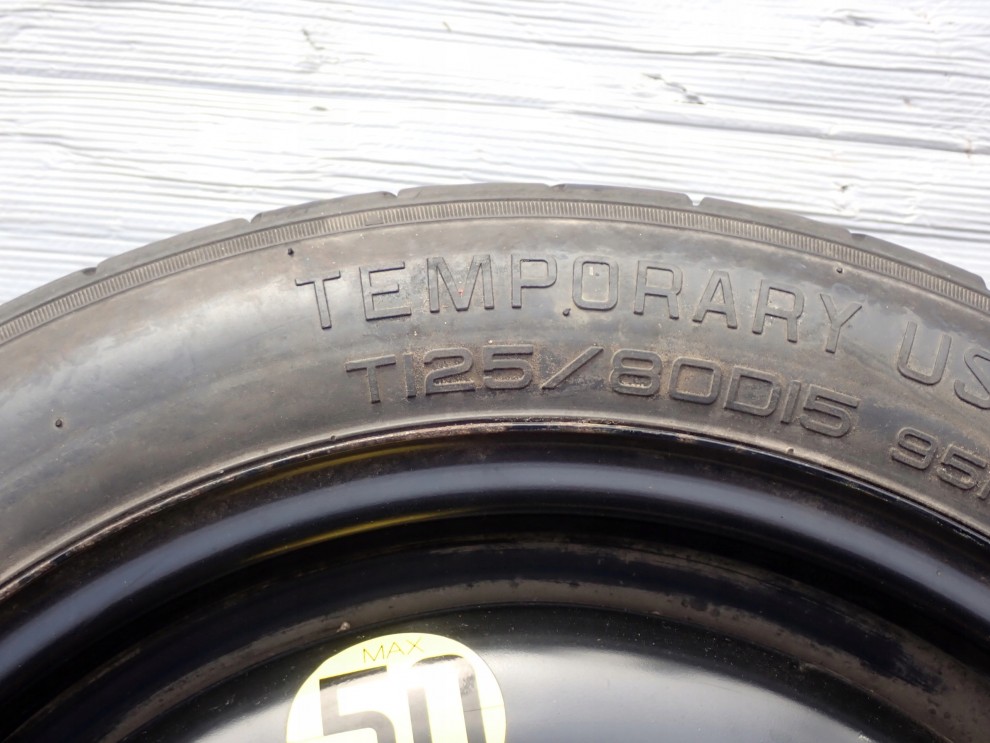 HYUNDAI IX20 KIA VENGA 09- KOŁO DOJAZDOWE ZAPAS 3/6