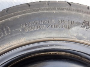 HYUNDAI IX20 KIA VENGA 09- KOŁO DOJAZDOWE ZAPAS 5/6 MINIATURA