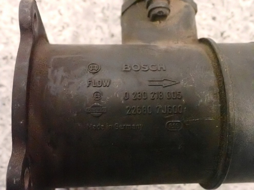 NISSAN ALMERA N16 1.5 QG15 00- PRZEPŁYWOMIERZ POWIETRZA 2/4