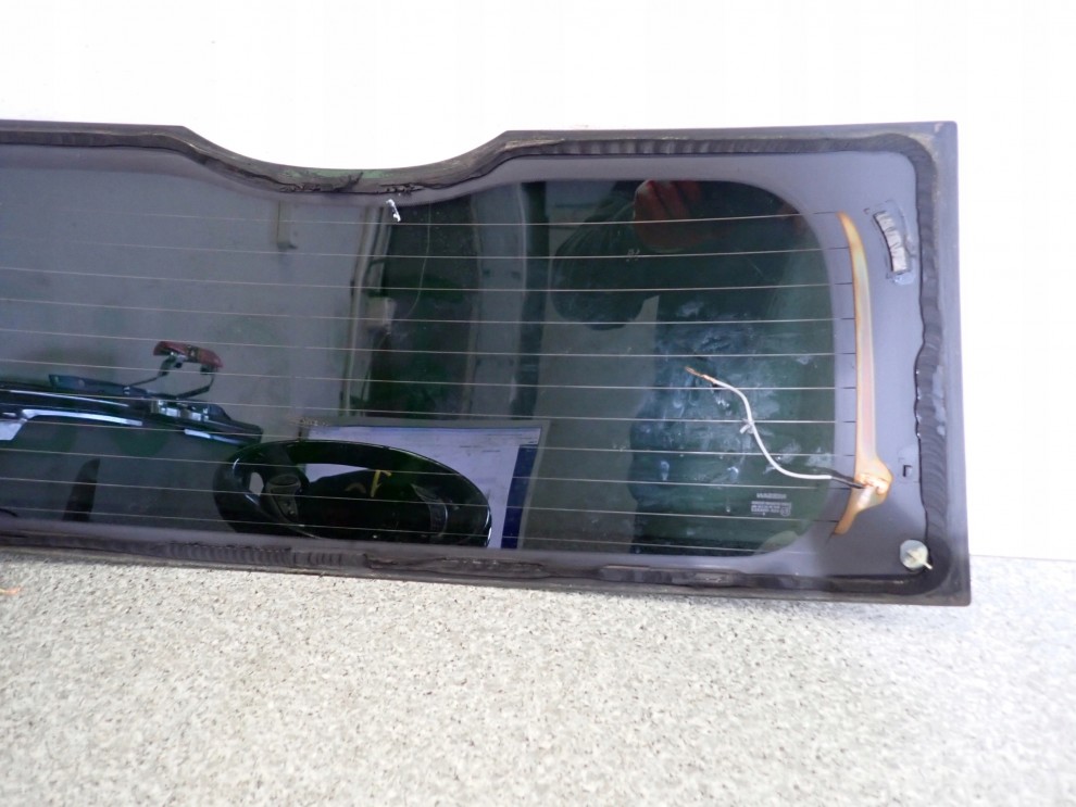 NISSAN NOTE E11 06-12 SZYBA TYLNA KLAPY BAGAŻNIKA 6/6