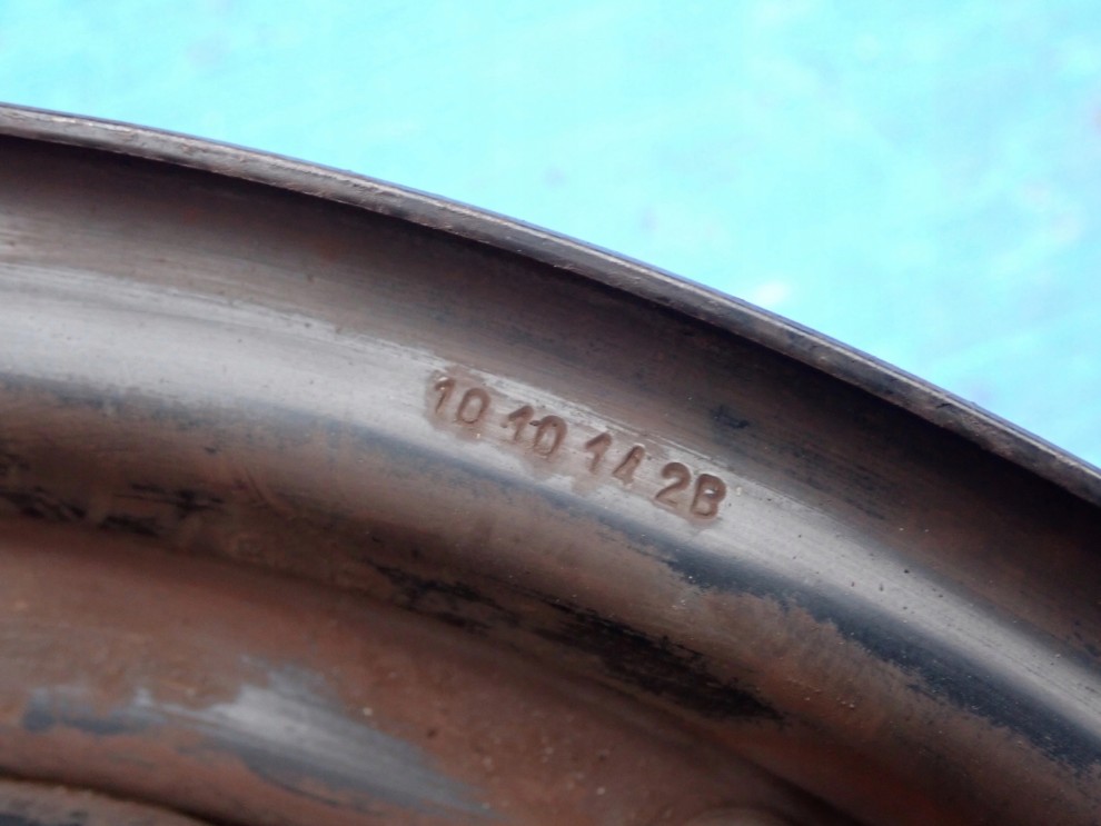 SUZUKI CELERIO 08- FELGA STALOWA 14x5J 4x100 2/4