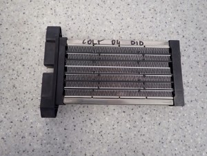 MITSUBISHI COLT CZ3 1.5 DID 04- NAGRZEWNICA ELEKTRYCZNA