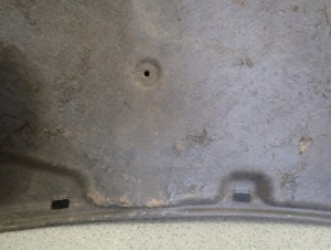 HONDA ACCORD CL VII 03- WYCISZENIE WYGŁUSZENIE MASKI 7/16 MINIATURA