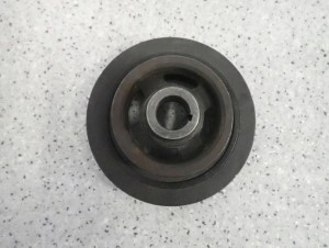 NISSAN MICRA K12 1.2 CR12 KOŁO PASOWE WAŁU KORBOWEGO 2/3 MINIATURA