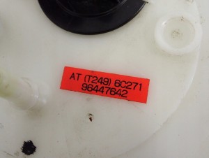 CHEVROLET AVEO T250 07- POMPA PALIWA CZUJNIK PŁYWAK 3/7 MINIATURA