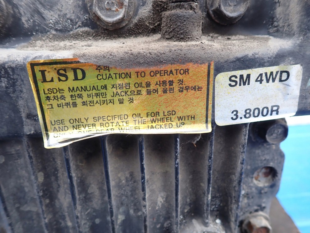 HYUNDAI SANTA FE I 2.0d 01-05 GŁÓWKA MOSTU DYFER TYLNY 10/10