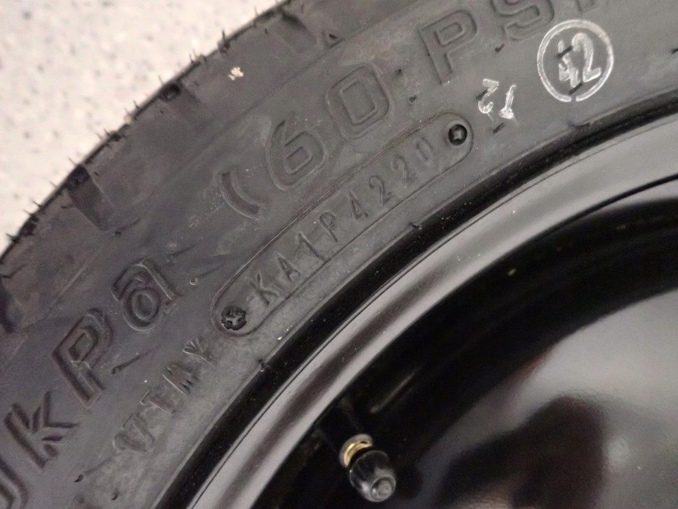 TOYOTA MITSUBISHI KOŁO DOJAZDOWE DOJAZDÓWKA 16 125/70 5x100 ORYGINAŁ 8/12