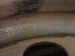 KIA RIO III HB 11-17 FELGA STALOWA 15x5.5J 4x100 5/6 MINIATURA