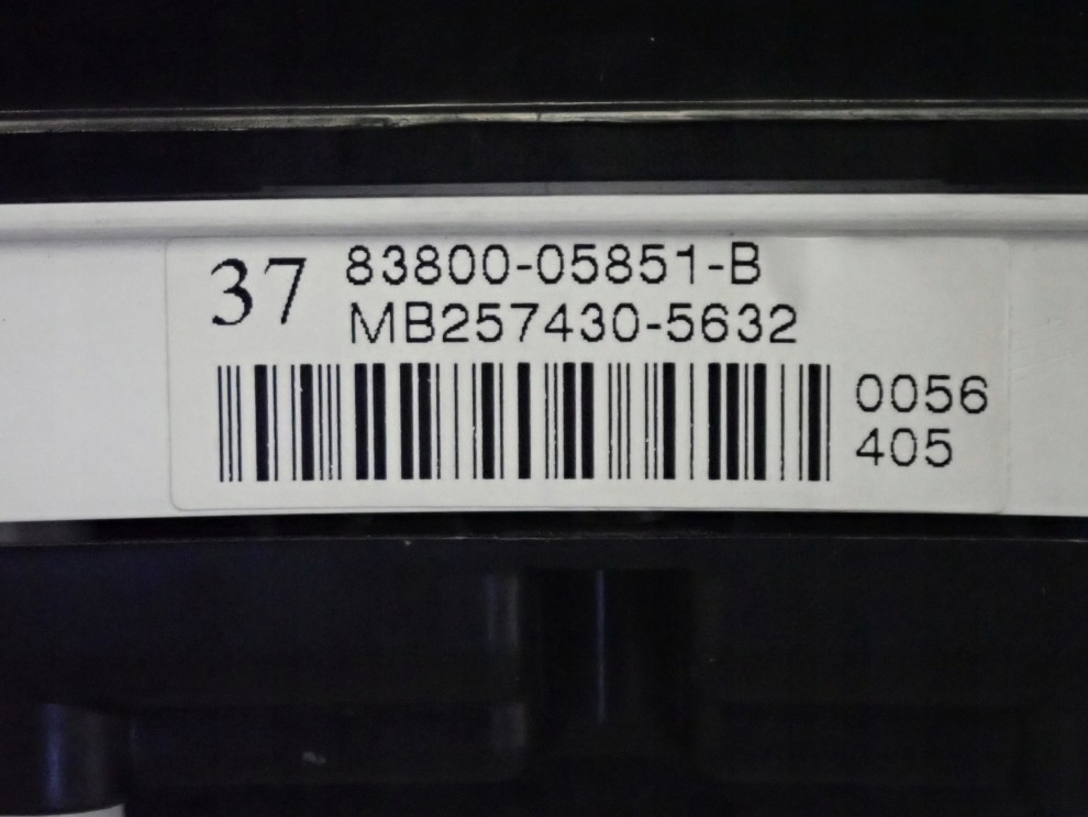 TOYOTA AVENSIS T25 03-05 2,2 D4D ZEGARY LICZNIK EUROPA 5/5