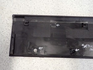 FIAT SEDICI 06-13 LISTWA DRZWI TYLNA PRAWA 6/12 MINIATURA