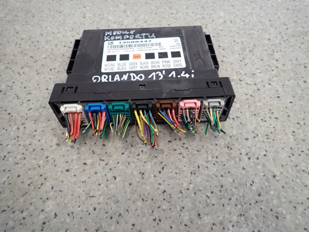 CHEVROLET ORLANDO 10- MODUŁ KOMFORTU 13588447 1/5
