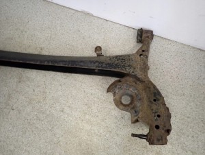 TOYOTA YARIS I 99- BELKA ZAWIESZENIA TYLNEGO GOŁA 10/14 MINIATURA