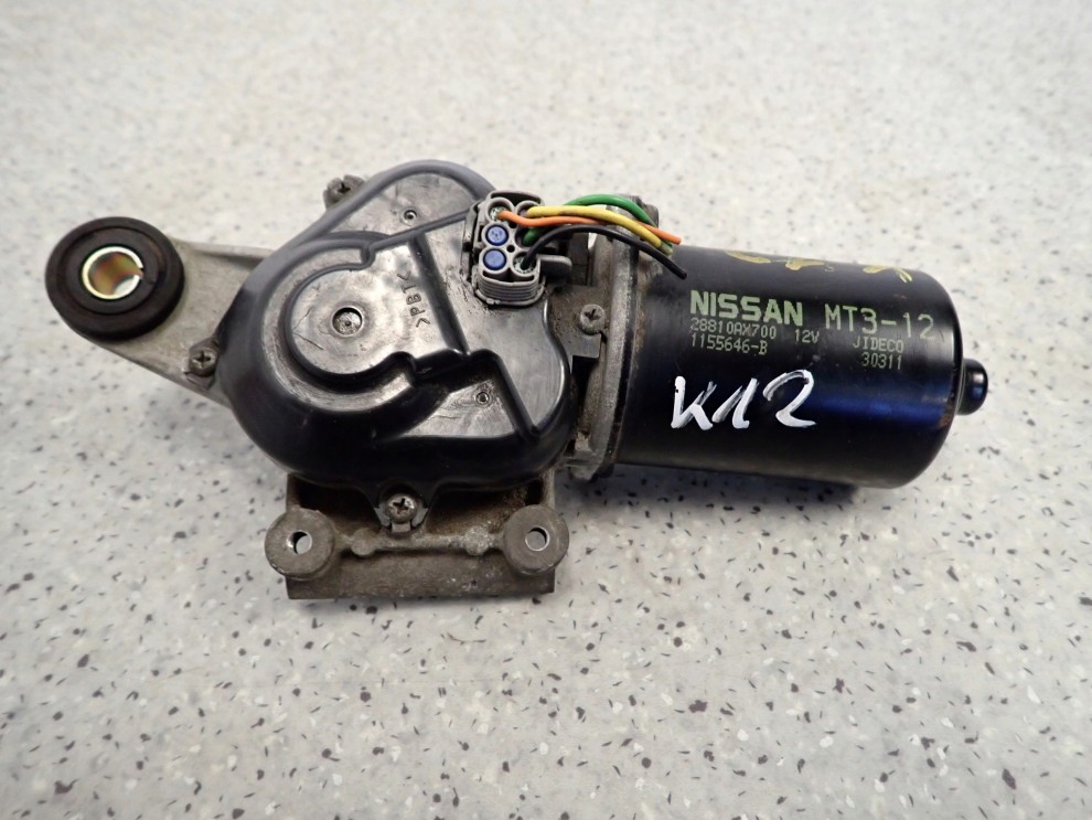 NISSAN MICRA K12 02-10 SILNICZEK WYCIERACZEK PRZÓD 1/3