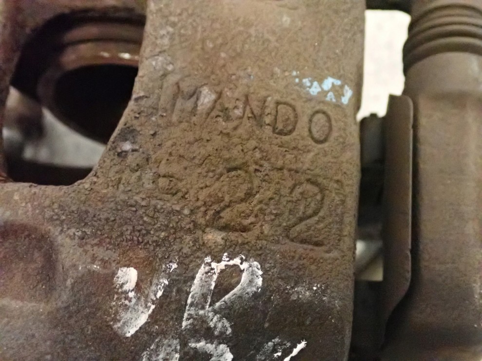 KIA RIO III 11-14 ZACISK HAMULCOWY PRZEDNI LEWY 4/6