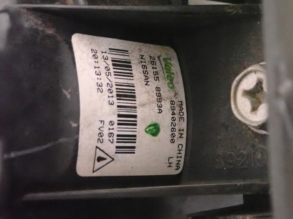 NISSAN MICRA K13 LIFT 14- HALOGEN LEWY MOCOWANIE 4/4