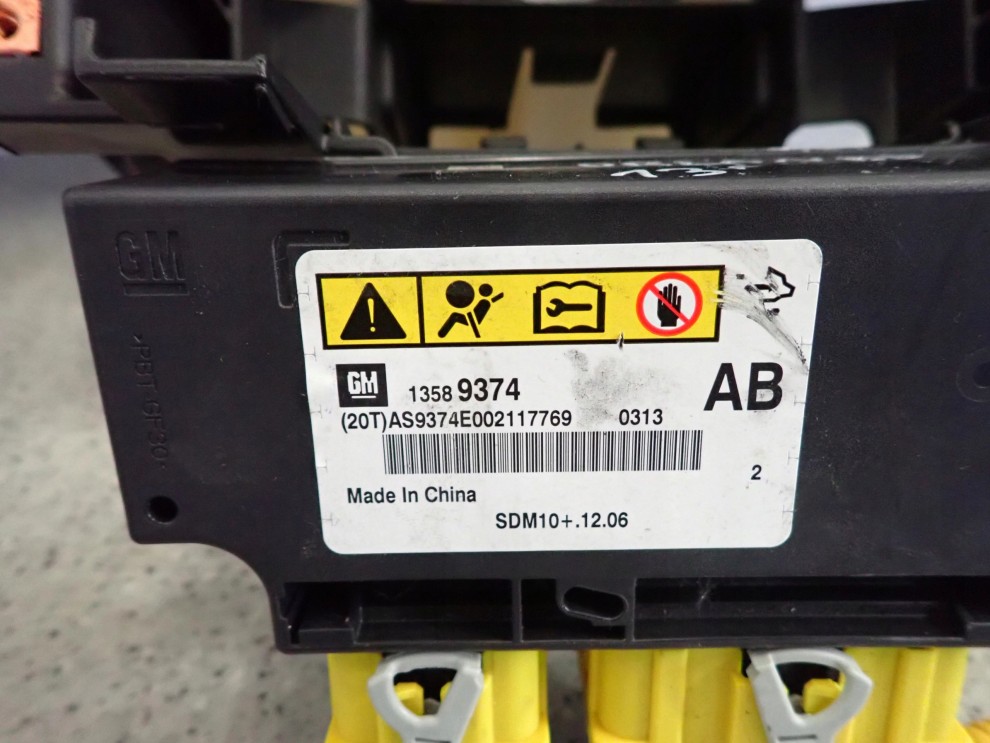 CHEVROLET ORLANDO 10- PODUSZKI POWIETRZNE SRS DESKA ROZDZIELCZA EUROPA 10/16