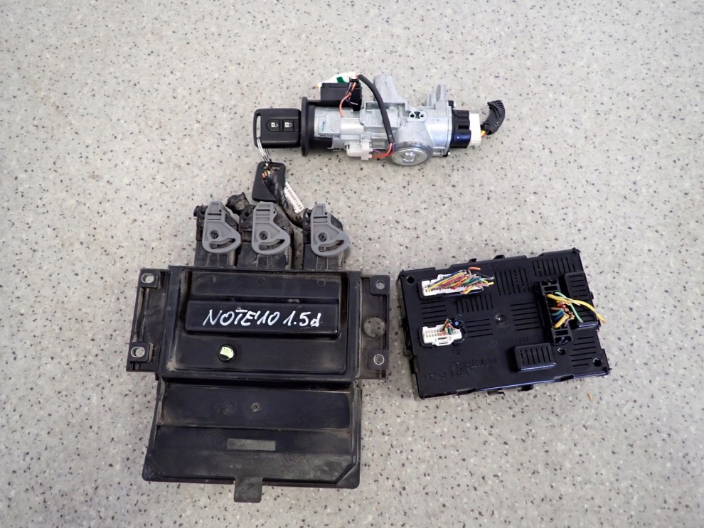 NISSAN NOTE 10-12 E11 1.5 DCI ZESTAW STARTOWY KOMPUTER STACYJKA 3/6
