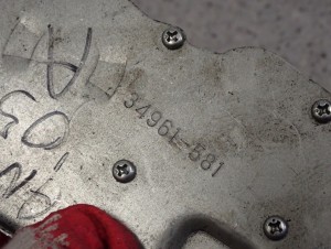 SUZUKI LIANA 02-07 SILNICZEK WYCIERACZKI PRZEDNIEJ 5/5 MINIATURA