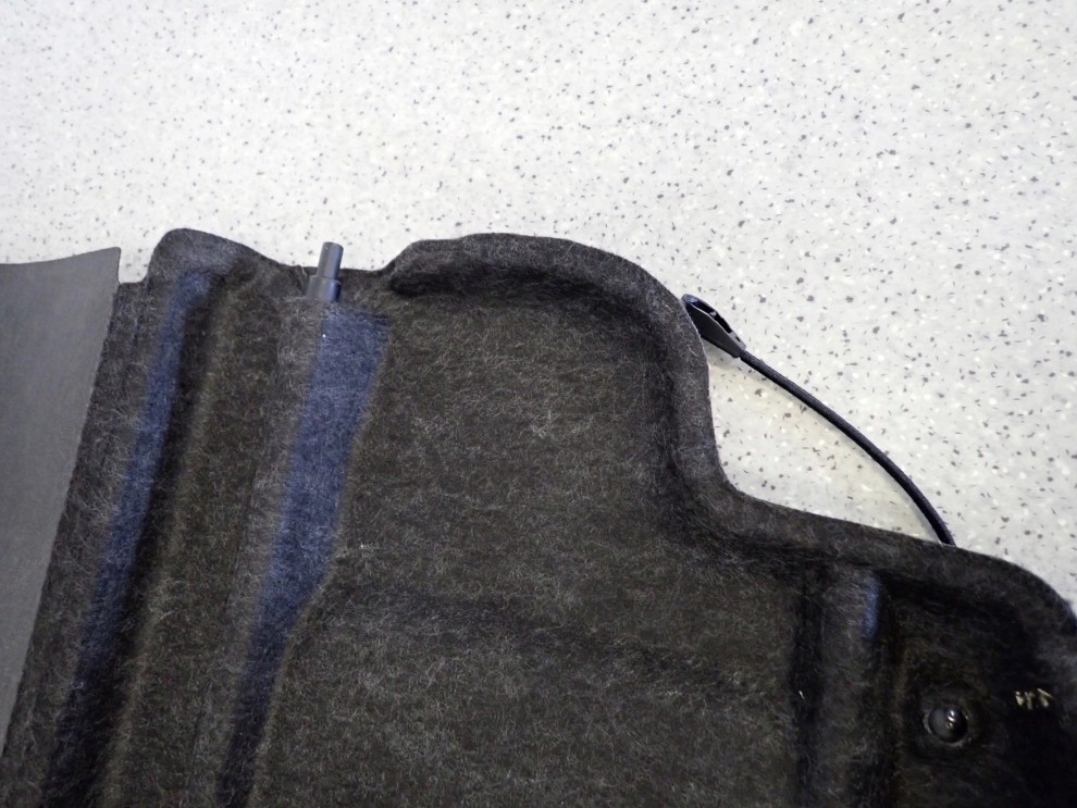 NISSAN NOTE E11 06-12 PÓŁKA TYLNA BAGAŻNIKA 10/11