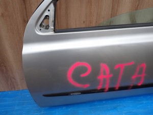 NISSAN MICRA K12 03-10 5d DRZWI PRZEDNIE LEWE KY0 7/10 MINIATURA