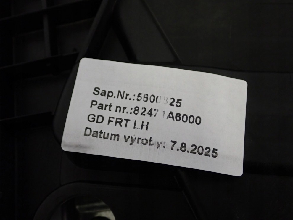 HYUNDAI I30 II 12-16 PODNOŚNIK PANEL SZYBY PRZEDNI LEWY 82471-A6000 5/6