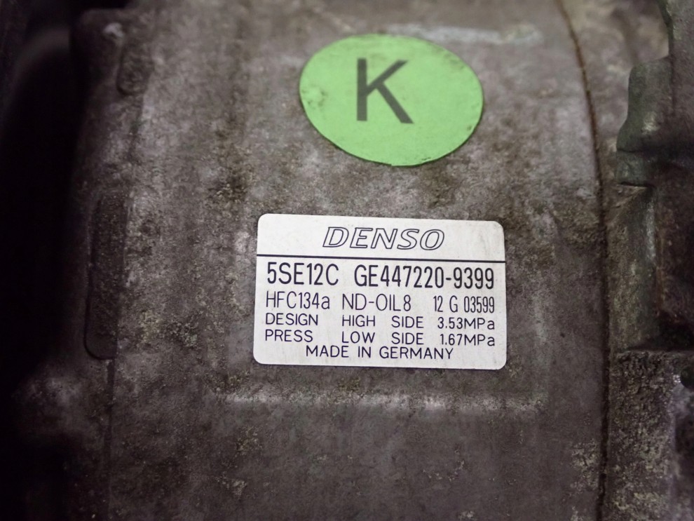 TOYOTA AVENSIS T25 02- 2.2 D4D KOMPRESOR KLIMATYZACJI 4/6