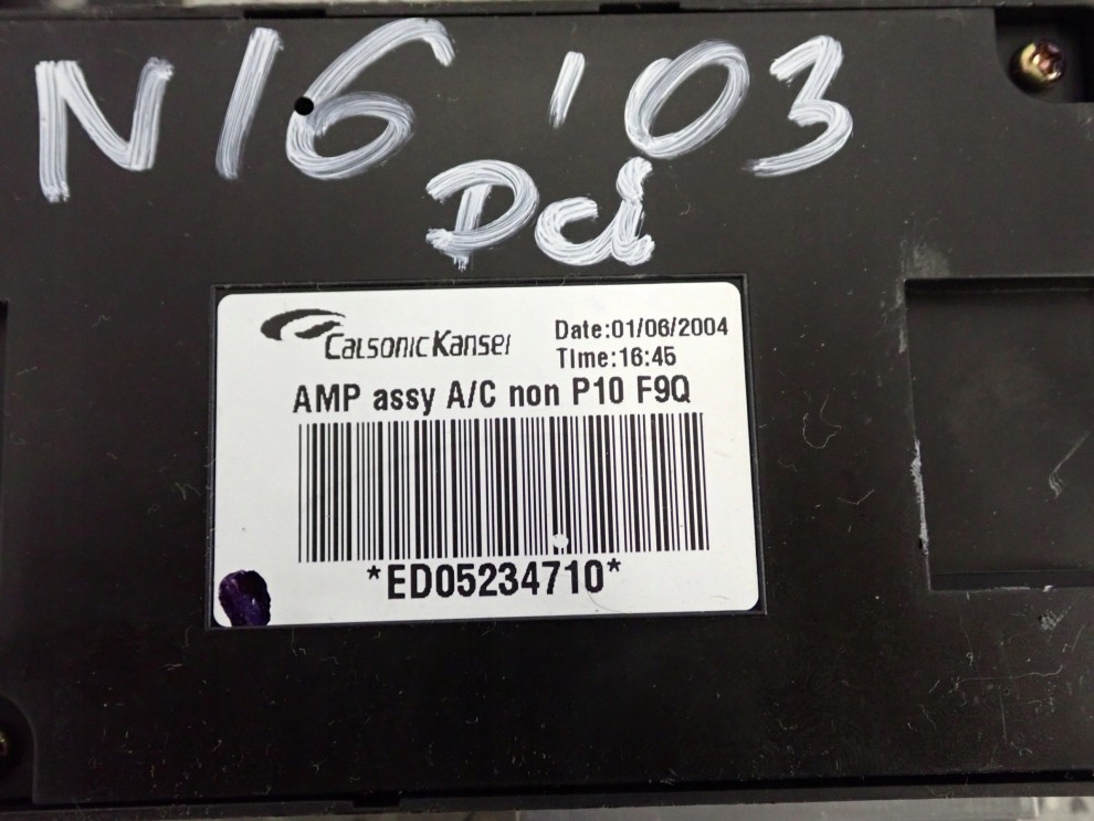 NISSAN ALMERA N16 QG15 03-06 ZESTAW STARTOWY STACYJKA KOMPUTER LIFT 2/6