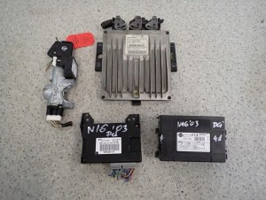 NISSAN ALMERA N16 QG15 03-06 ZESTAW STARTOWY STACYJKA KOMPUTER LIFT