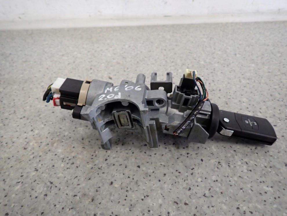 MAZDA 6 MAZDA6 GG 05-07 2.0D RF7J ZESTAW STARTOWY KOMPUTER STACYJKA 4/5