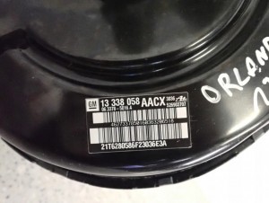 CHEVROLET ORLANDO 1.4T 10- SERWO HAMULCOWE POMPA 3/5 MINIATURA