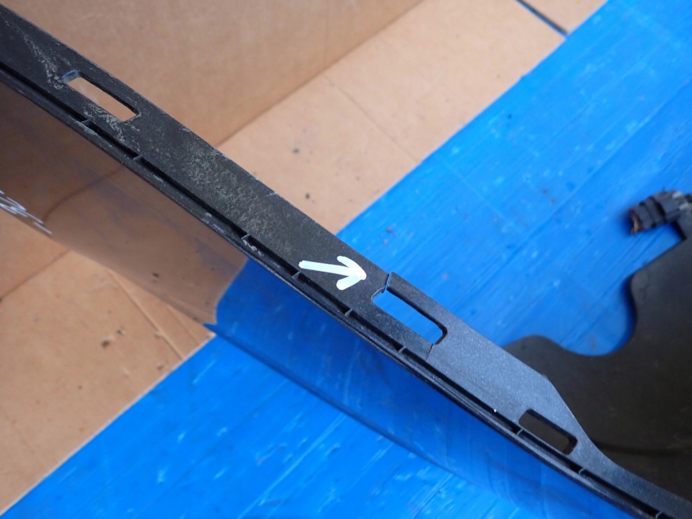 CHEVROLET CRUZE 08-11 ZDERZAK TYLNY GAR 11/16